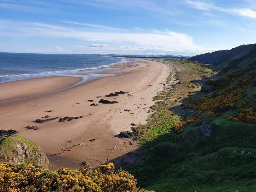 Wrights Retreat 4 Lunan View St Cyrus Caravan Park Hotel Saint Cyrus Exterior photo